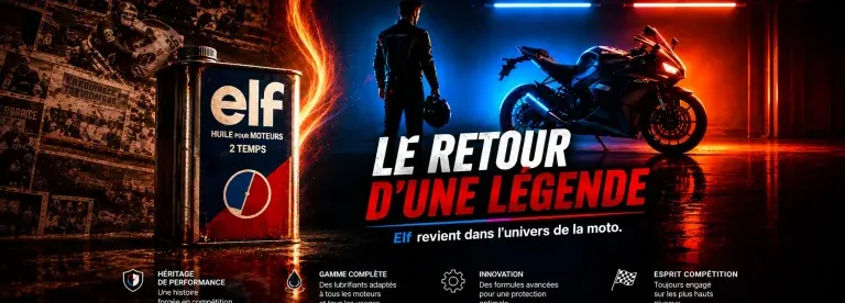 Le grand retour d'Elf Moto : TotalEnergies relance une marque légendaire