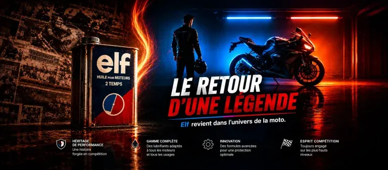 Le grand retour d'Elf Moto : TotalEnergies relance une marque légendaire