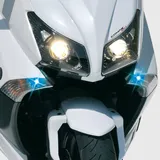 Paire de Veilleuses à LED Bleu ERMAX pour Yamaha T-Max 530 (12-14) - Image 2