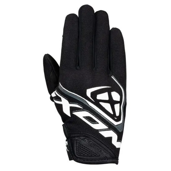 Gants IXON Hurricane Kid (Noir/Blanc)