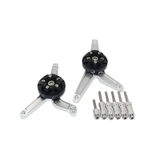 Kit Protection de Carters CNC Anodisés Noir SIFAM PRC5N